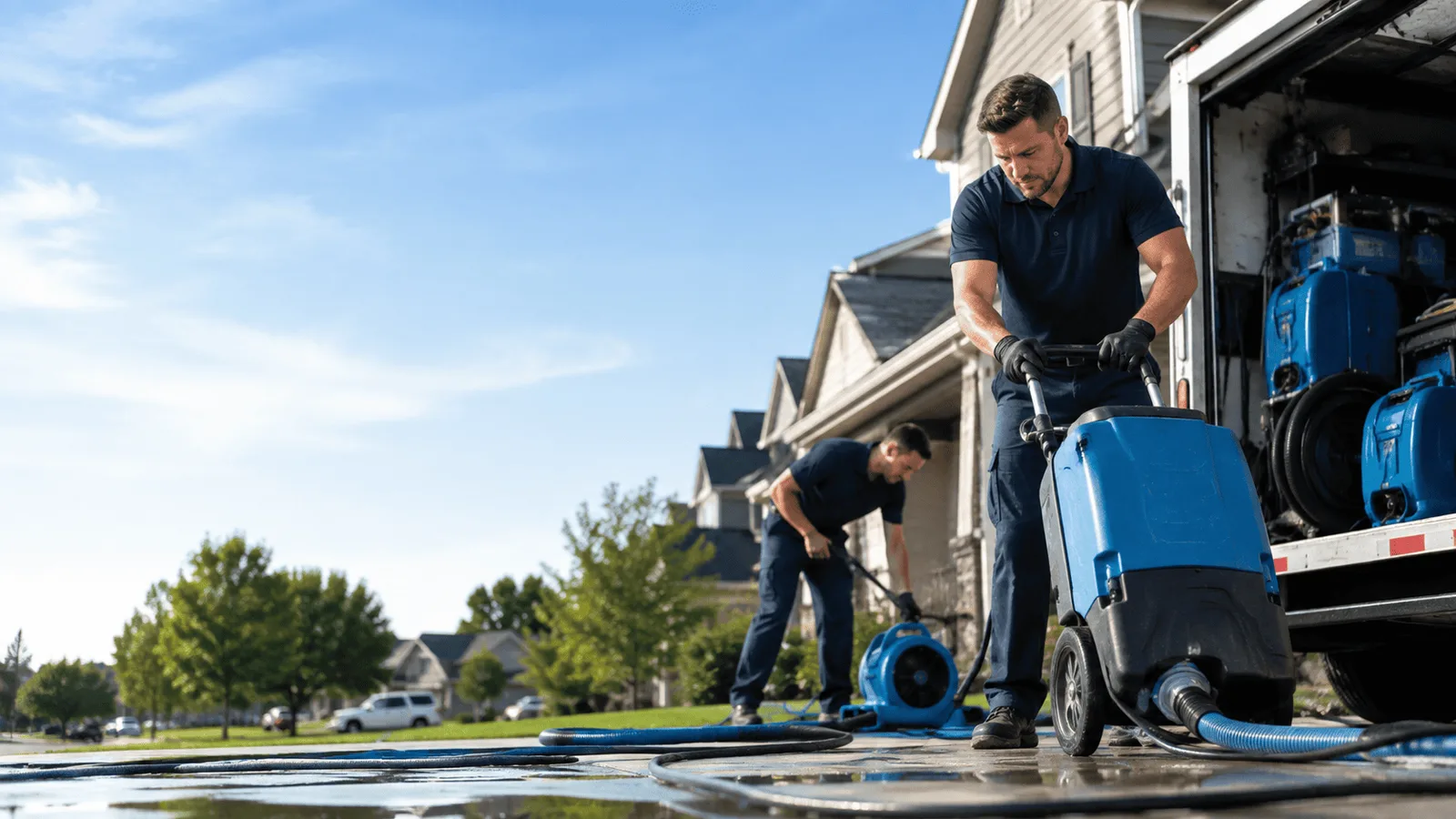 Structural Drying being performed in Bloomingdale, NJ